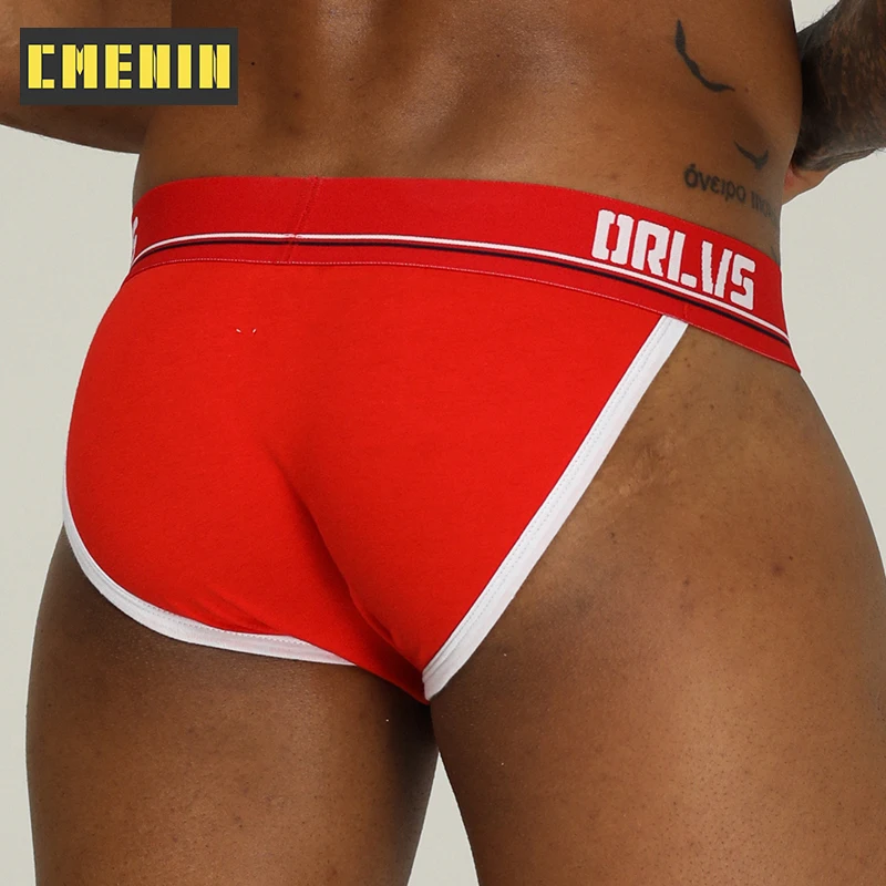 Нижнее белье ORLVS Jockstrap s хлопковое нижнее сексуальное мужское трусы для геев