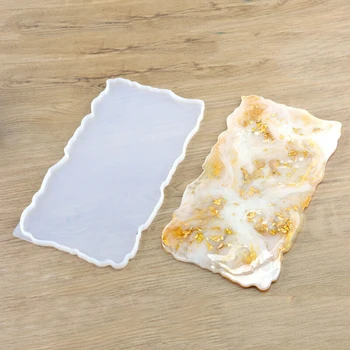 

Square Silicone Mold Fruit Dish Coaster Resin Silicone Mold Epoxy Mould