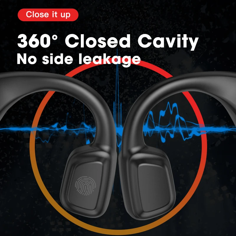 Wireless Bluetooth Headphones Bone Conduction Shape Hands-free TWS Headphone Sports Waterproof Headset Auriculares Accesorios