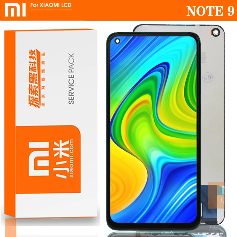 Дисплей 10 шт./лот 6 53 ''для Xiaomi Redmi Note 9 ЖК дисплей с сенсорным экраном и