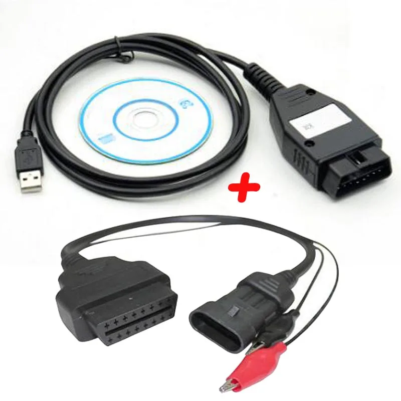 

New for FIAT KM TOOL OBD2 Odometer Correction tool Programmer for FIAT KM OBDTOOL II Mileage Programmer with 3 Pin Free Shipping