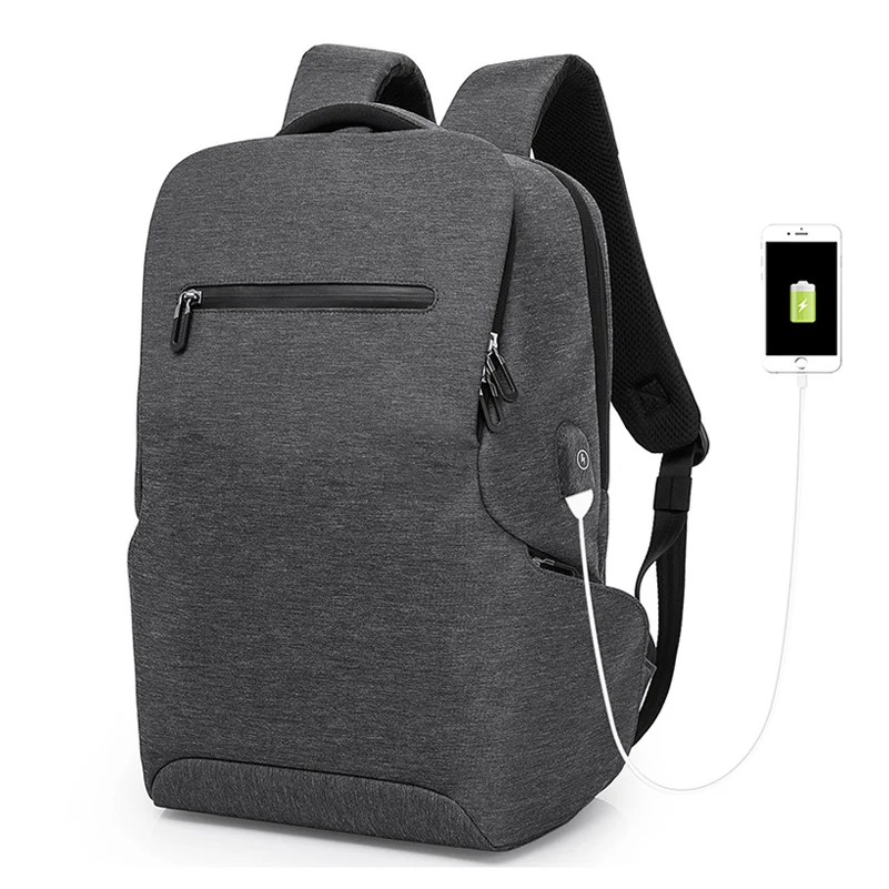 

Men Backpack Large Capacity USB Charging Anti Theft Short-trip Travel Waterproof 15.6inch Laptop Backpack Casual Men Backpack
