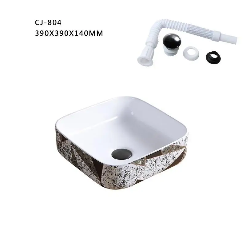 Wastafel Bagno Vanity Black Wasbak Waschbecken Lavandino Lavabo Mano Bowl Para Fregadero De Pia Cuba Banheiro раковина для ванной комнаты - Color: MODEL I