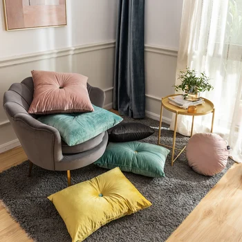 

Home decoration cushion sofa cushion garden rectangular pillow velvet cushion personality fashion waist