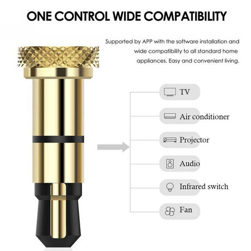 Переходник с дистанционным управлением порошок телефон Универсальный ИК передатчик для устройств Apple IOS много цветов поколение