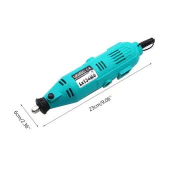 

2020 New 1Set US/EU Plug Electric Grinder Mini Drill Polishing Machine Variable Speed Kit