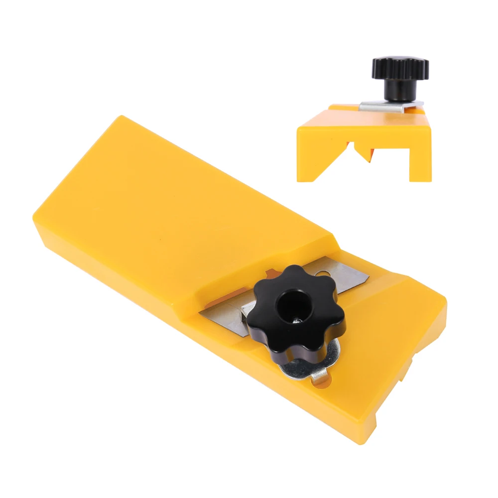 

Gypsum Board Trimming Planer Hand Planer ABS Plastic Gypsum Planer Plane Square Square Gypsum Board Edge Chamfer Woodworking