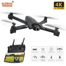 Дрон 4K с HD камерой wifi Квадрокоптер FPV Профессиональный FPV Дрон X PRO длительный срок службы батареи игрушки для детей