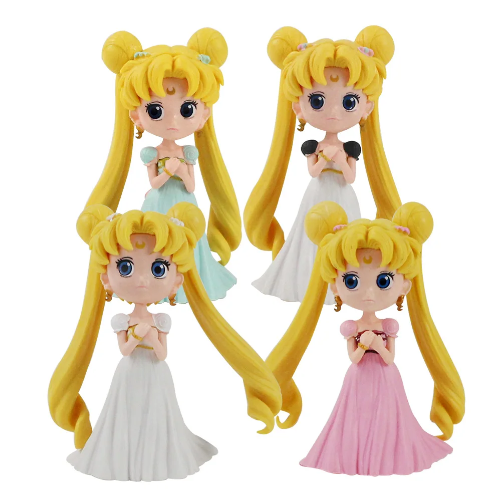 

Sailor Moon Q Posket Tsukino Usagi Princess Serenity PVC Figures Toys Collectible Model Dolls