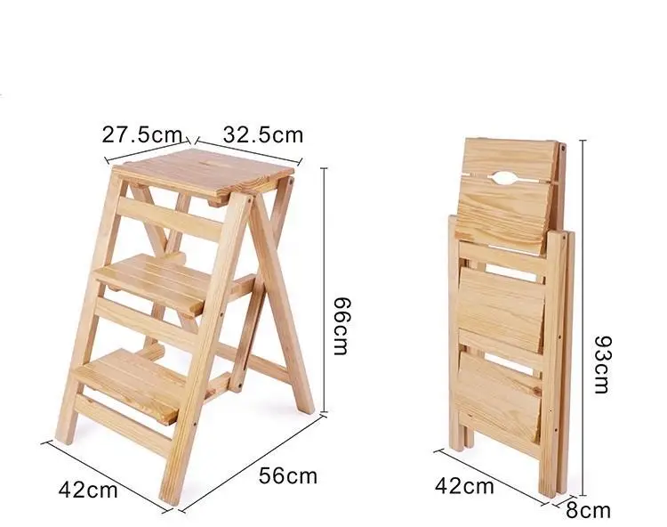 Податливый складной стул De Cocina Taburete Escalera детей Ванная комната деревянный Merdiven Escaleta лестница-стремянка табурет