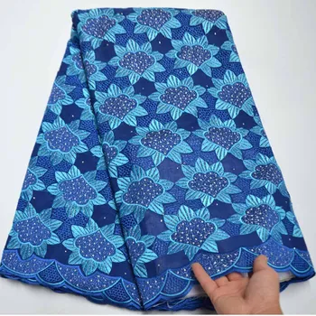 

Embroidered Cotton African Dry Lace Fabric Nigerian Lace Fabric Latest High Quality Swiss Voile In Switzerland for Wedding Dress