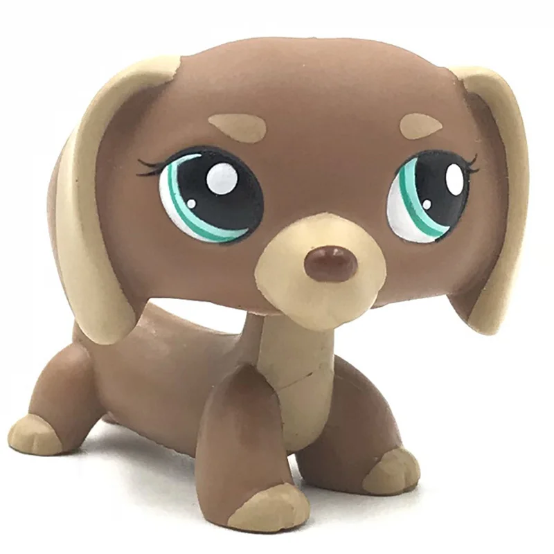 Старый pet shop игрушки стоят короткие волосы кошка котенок лиса милый щенок животное для девочек коллекция - Цвет: LPS-1751