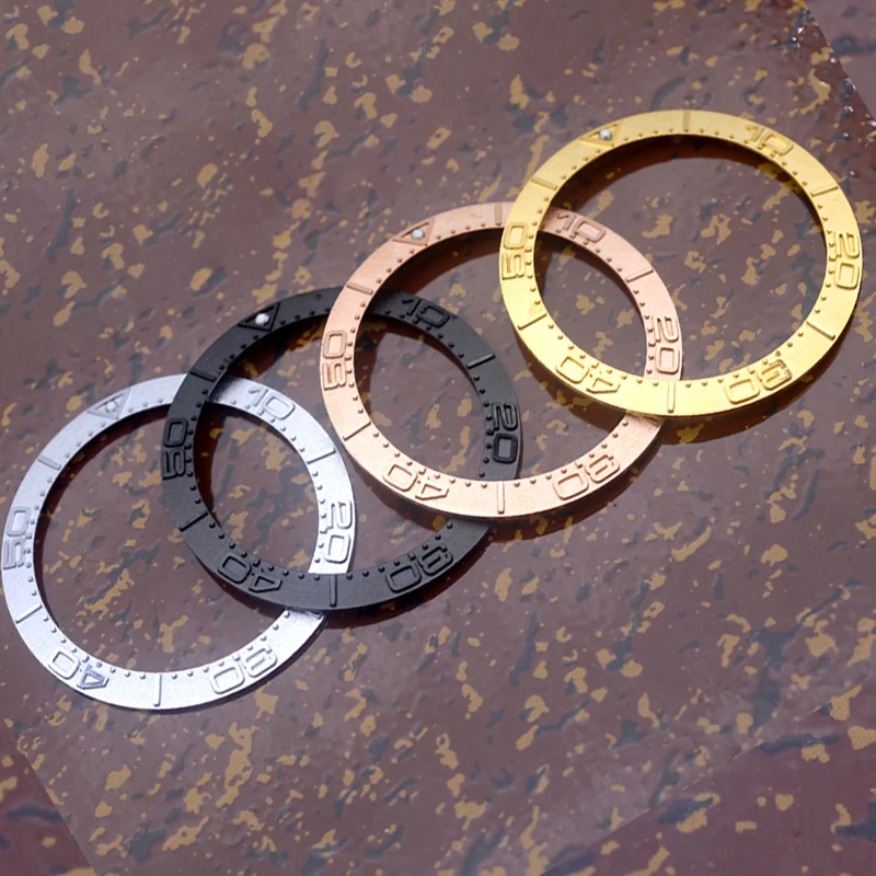 Inserto Per Castone Per Orologio In Rame Mod 38Mm * 30.6Mm Adatto Per Orologi Da Uomo Submariner Gmt Submariner Gmt Accessori Per Orologi Di Ricambio 