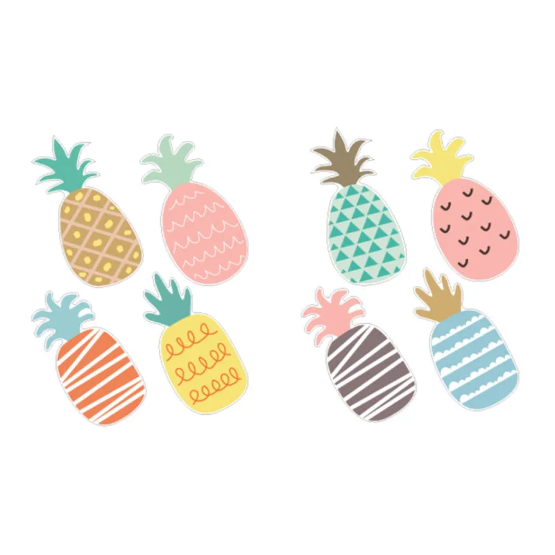 Pineapple Wall Stickers For Kids Room DIY Mobile Creative Wall Window Decoration Stickers Muraux Pour Enfants Chambres 40JUL242