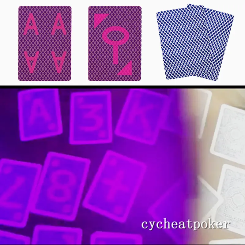 Анти-обман игральная карта покерный покер для инфракрасных контактных линз