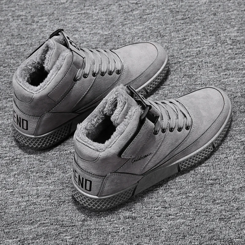 

Men Winter Warm Shoes Plush Sneakers Male Casual Shoes Comfortable Sapato Tenis Masculino Adulto Buty Scarpe Uomo Krasovki Men