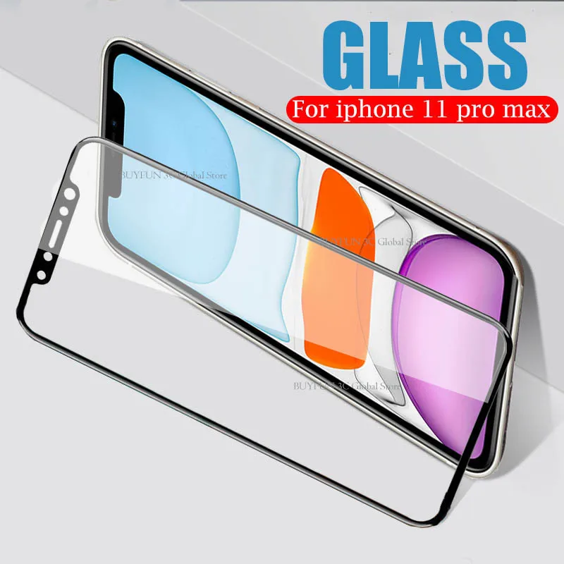 

protective glass for iphone 11 pro screen protector on the for aphone 11 pro max aifon i phone 7 xr xs 6 8 plus xr safety glass
