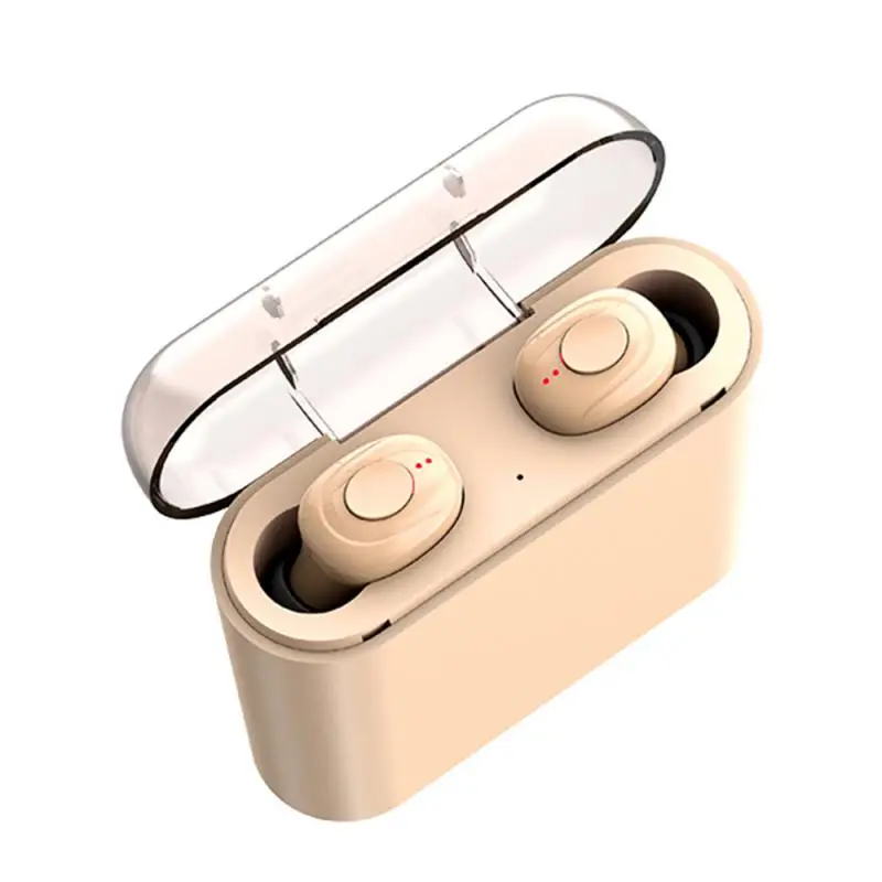 2 Новые наушники Bluetooth 5,0 зарядное устройство Мини спортивная Гарнитура TWS гарнитура Супер долгий режим ожидания - Color: 2