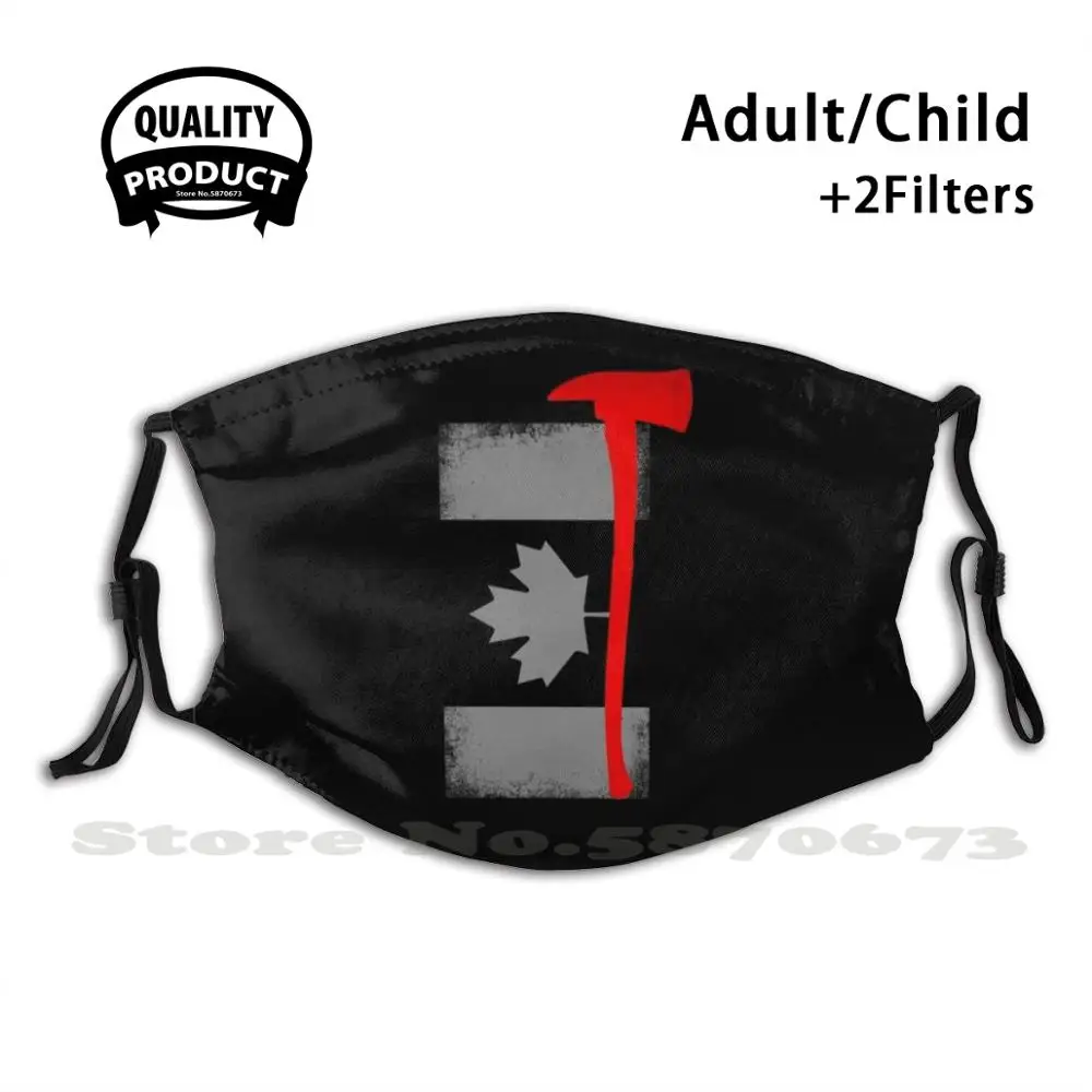 

Firefighter Face Mask Washable Filter Summer Hot Sale Mouth Masks Firefighter Fire Fight Fireman