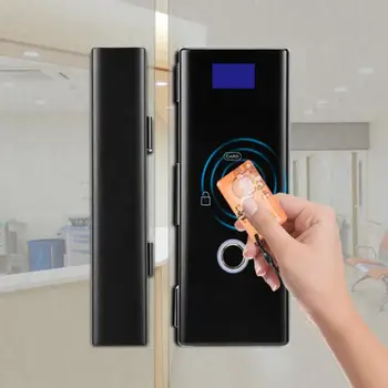 

Smart Keyless Fingerprint Door Lock Card Reader Password Locks for Home Office Glass door Home Security Accessories