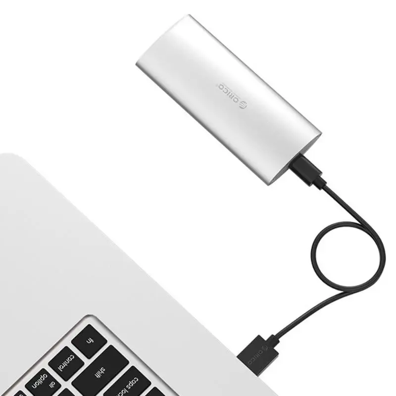 ORICO USB 3,1 type C to M.2 портативный SSD Box адаптер карты 2230 2242 2260 2280 SATA III B Ключ Внешний чехол для твердотельного накопителя