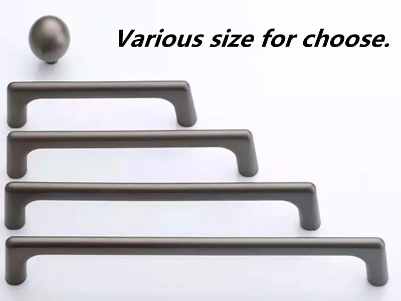 Simple Modern Gold  Furniture Handle   96mm  Drawer Knob 128mm Kitchen  Door Handle Pearl Black Round Knob Bubble Knob  