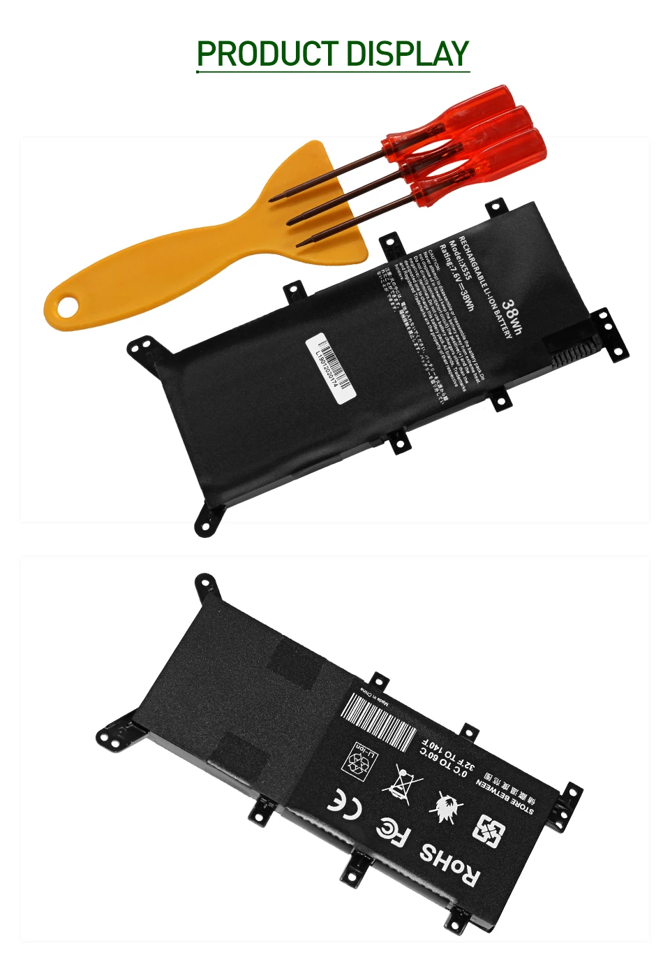 ApexWay 7,6 V c21n1347 2ICP4/63/134 C21PqCH аккумулятор для ноутбука для asus x555l asus x555 asus x554l X555YI-XO014D, X555YI