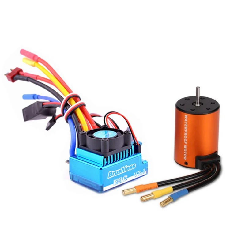 Бесщеточная модернизация набор двигателя ESC для WLtoys 144001 A959 B A979 RC