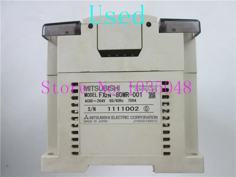 1 шт. FX2N-80MR-001 FX2N 80MR 001 использовать d и приоритет использования DHL доставки#04
