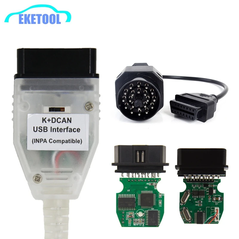 Лучшее качество полный чип для BMW INPA K DCAN + может FT232RL FT232RQ USB Диагностический