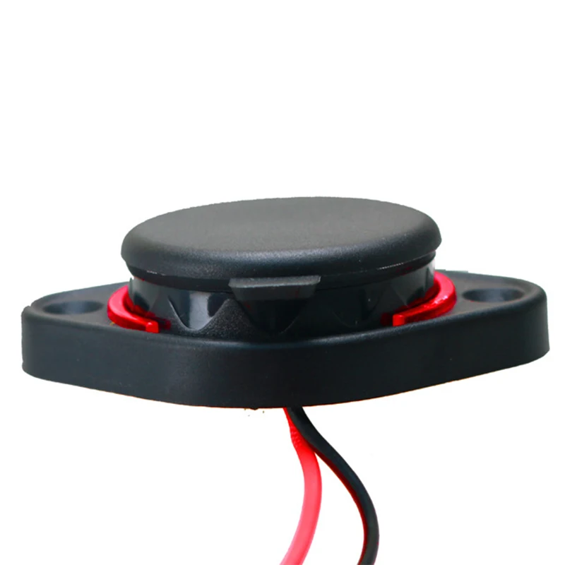 Dual USB Charging Car Charger Power Outlet for 12V 24V Auto Motorcycle