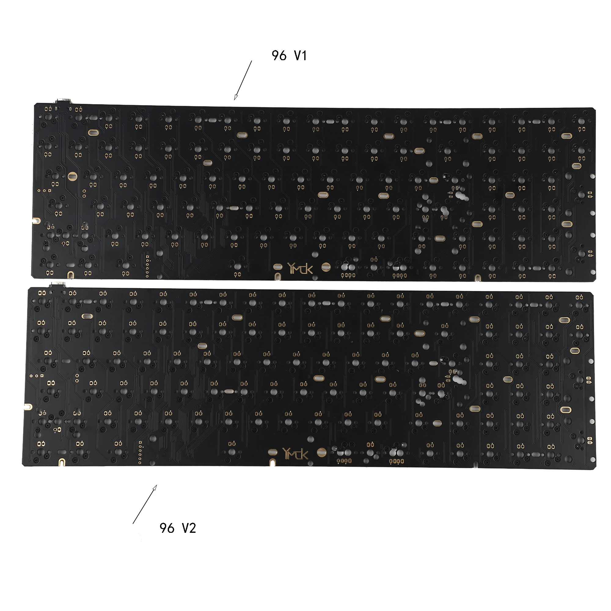 Socket, QMK VIA 96, ANSI, ISO, Hotswap,