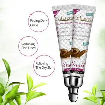 

20Ml VIBRANT Eye Cream Peptide Collagen Anti-Wrinkle Anti-aging Remover Dark Circles Eye Care Against Puffiness