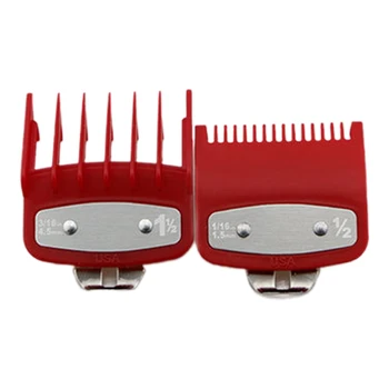 

4PCS Professional Cutting Guide Comb Hair Clipper Limit Comb with Clip