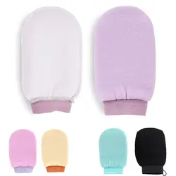 Body Shower Double Side Spa Towel Exfoliating Glove Dead Skin Strong Remover Scrubbing Mitt For Women
