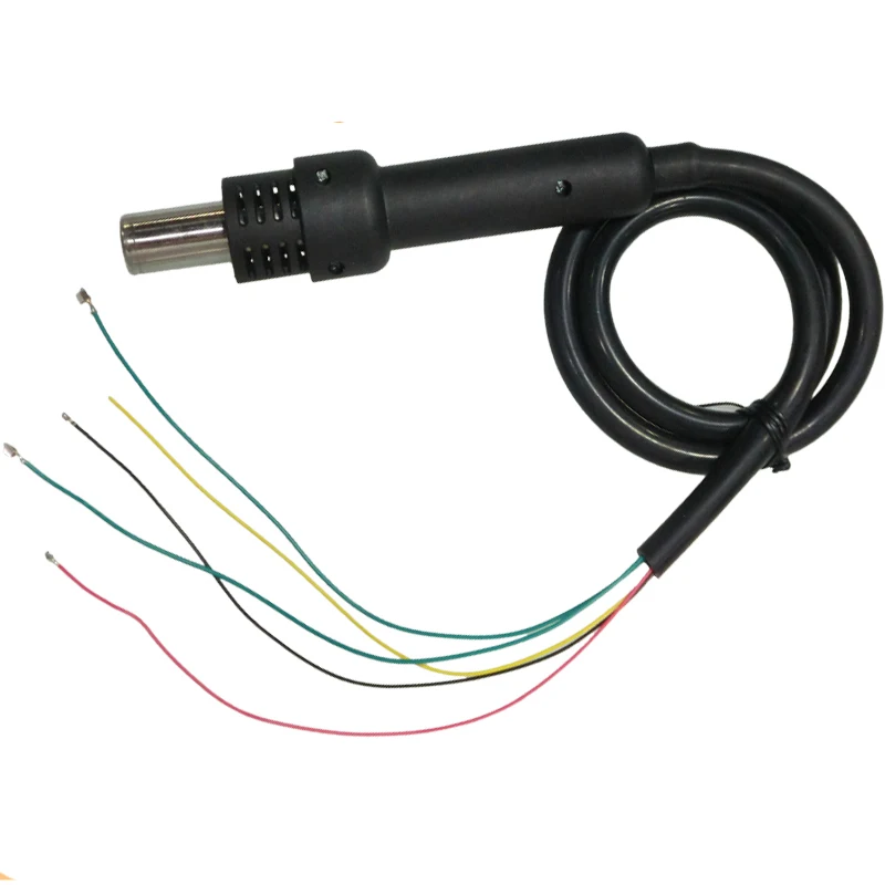 5 line 220V 850/850d/852A/852D/990d Тепловая пушка для горячего воздуха насос паяльная станция, включая нагреватель 3/5 линий - Цвет: 5 line 220V