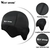 WEST BIKING Winter Cycling Caps Thermal Fleece Bicycle Caps Windproof Warm Bike Helmet Hats Outdoor Sports Running Cycling Caps ► Photo 2/6