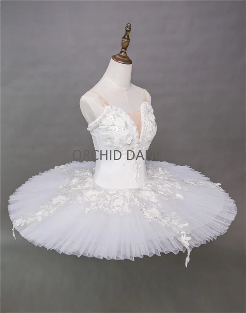 Профессиональная высококачественная классическая женская белая пачка из балета "Лебединое озеро" для взрослых