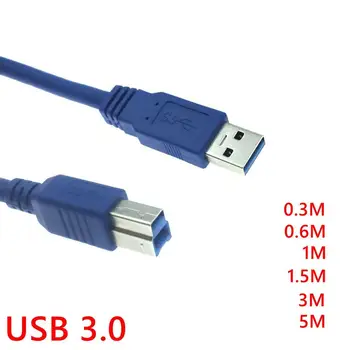 

New USB 3.0 Printer Cable Type A Male To B Male Scanner USB3.0 High Speed Print Data Cord For HDD Digital Camera Webcam Printer