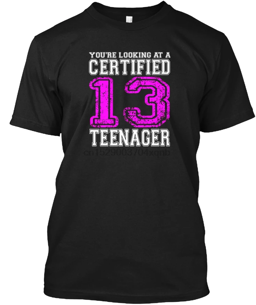 Men T Shirt 13th Birthday Gift For 13 