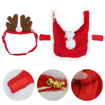 

2pcs Durable Creative Comfortable Pet Hat Headgear Pet Clothes Pet Cape Pet Cloak for Pet Cat