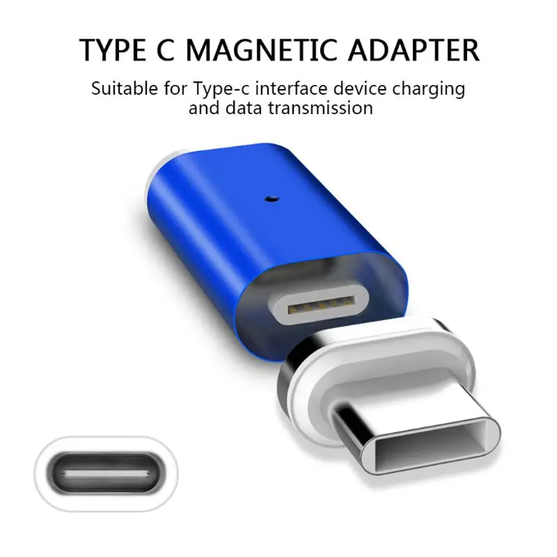 Магнитный Тип C Женский Micro USB+ type C Мужской адаптер для быстрой зарядки и передачи данных для samsung huawei Xiaomi htc Android