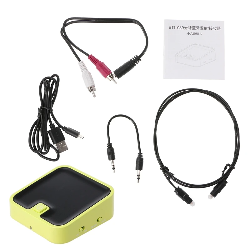 Bluetooth беспроводной аудио передатчик приемник оптический Toslink/SPDIF/3,5 мм выход