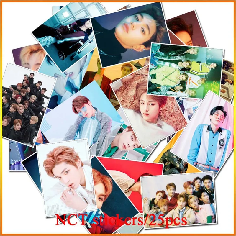 25 шт./компл. NCT 127 фото плакат ломо карты самодельные Бумага Фотокарта вентиляторы коллекция подарков