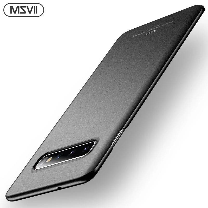 Msvii Футляр для Samsung Galaxy S6 Чехол Ультра Тонкий s6 Edge Plus Твёрдый Пластик Матовый