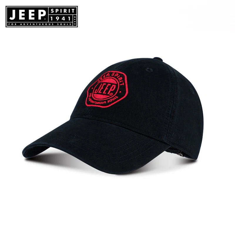 Бренд JEEP SPIRIT Весенняя хлопковая бейсболка летняя кепка хип хоп облегающая Кепка