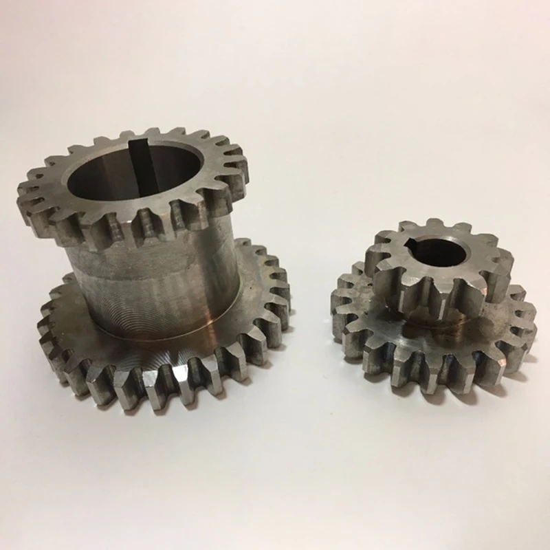 

Hot 2Pcs/Set Cj0618 Teeth T29Xt21 T20Xt12 Dual Dears Metal Lathe Gear Duplicate Gear Double Gear