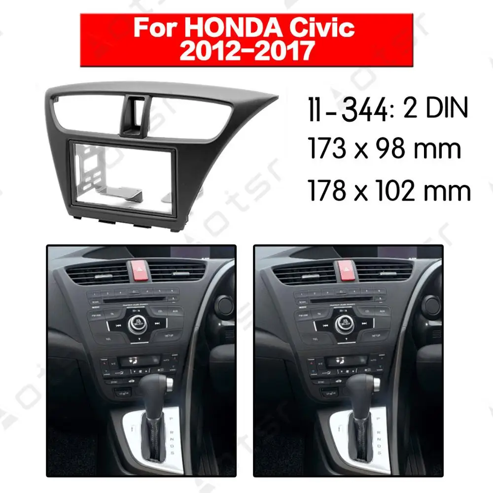 Car Radio 2 din Fascia Stereo Panel 