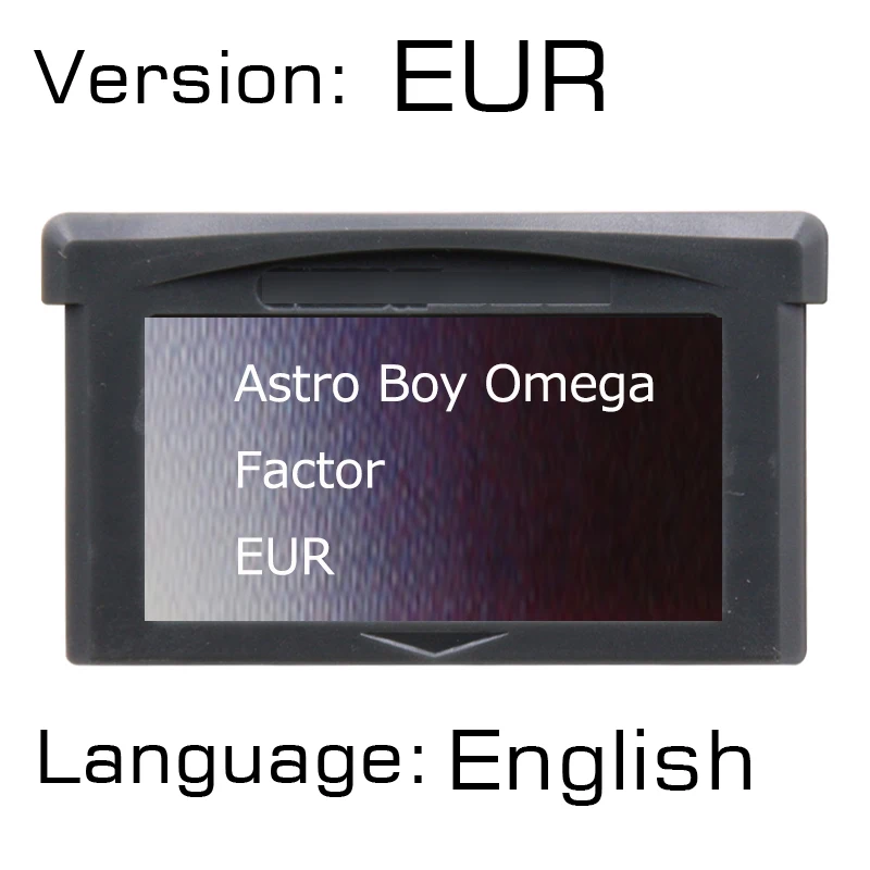 AstroBoy Omega Factor 32 Bit видеоигры картридж консольная карта EUR версия Английский язык