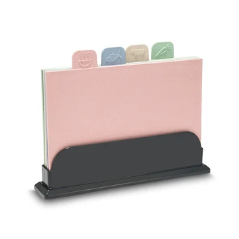 

Antibacterial Eco Wheat Straw Chopping Board Heat Resistant Chopping Blocks Fruit Vegetable Cutting Boards With Storage Case